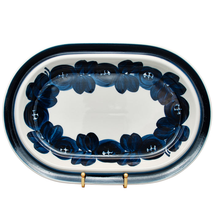 Arabia Anemone Platter, vintage Platter Arabia