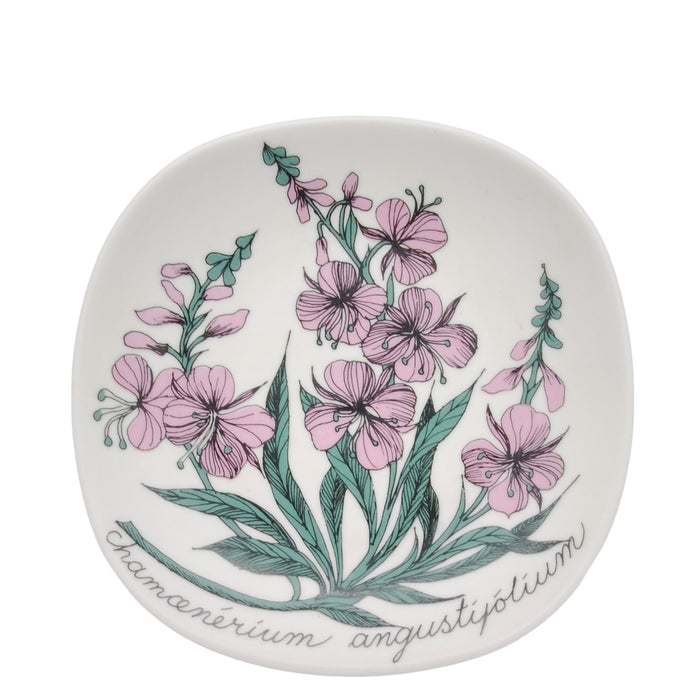 Arabia Botanica Chamaenerion Angustifolium Plate, vintage Decorative plates Arabia