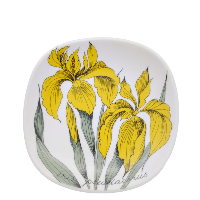 Arabia Botanica Iris Pseudacorus Plate, vintage Decorative plates Arabia