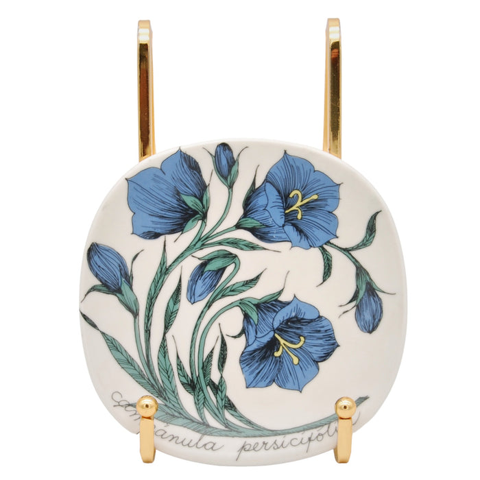 Arabia Botanica Peach-leaved Bellflower Plate, vintage Decorative plates Arabia