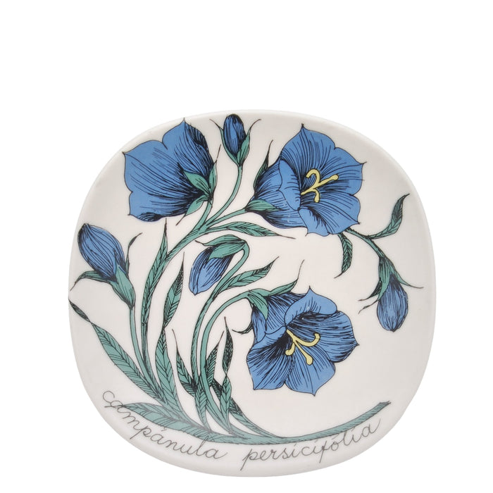 Arabia Botanica Peach-leaved Bellflower Plate, vintage Decorative plates Arabia