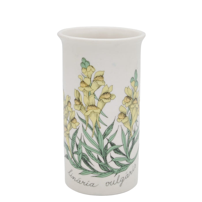 Arabia Botanica Yellow Toadflax Vase, vintage vase Arabia