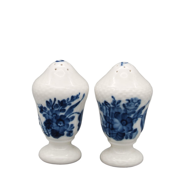 Royal Copenhagen Blue Flower Salt and Pepper Shaker, vintage salt and pepper Royal Copenhagen