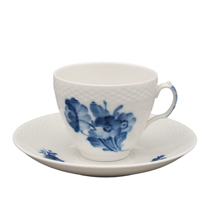 Royal Copenhagen Blue Flower Tea Cup Design 8261, vintage Cup & Soucer Royal Copenhagen