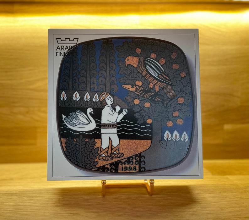 Arabia Kalevala Year Plate 1998 Kalevala year plate Arabia