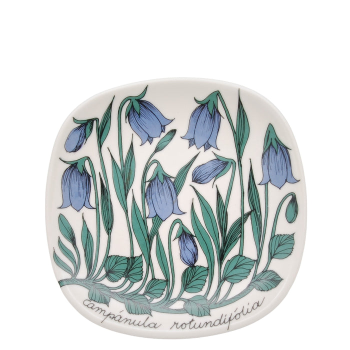 Arabia Botanica Campanula Rotundifolia Plate, vintage Decorative plates Arabia   