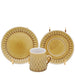 J.H. Quistgaard Relief Coffee Cup Trio, vintage Cup, Soucer & plate Quistgaard   